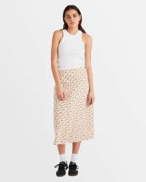 MOD WAVES ANNIKA MIDI SKIRT