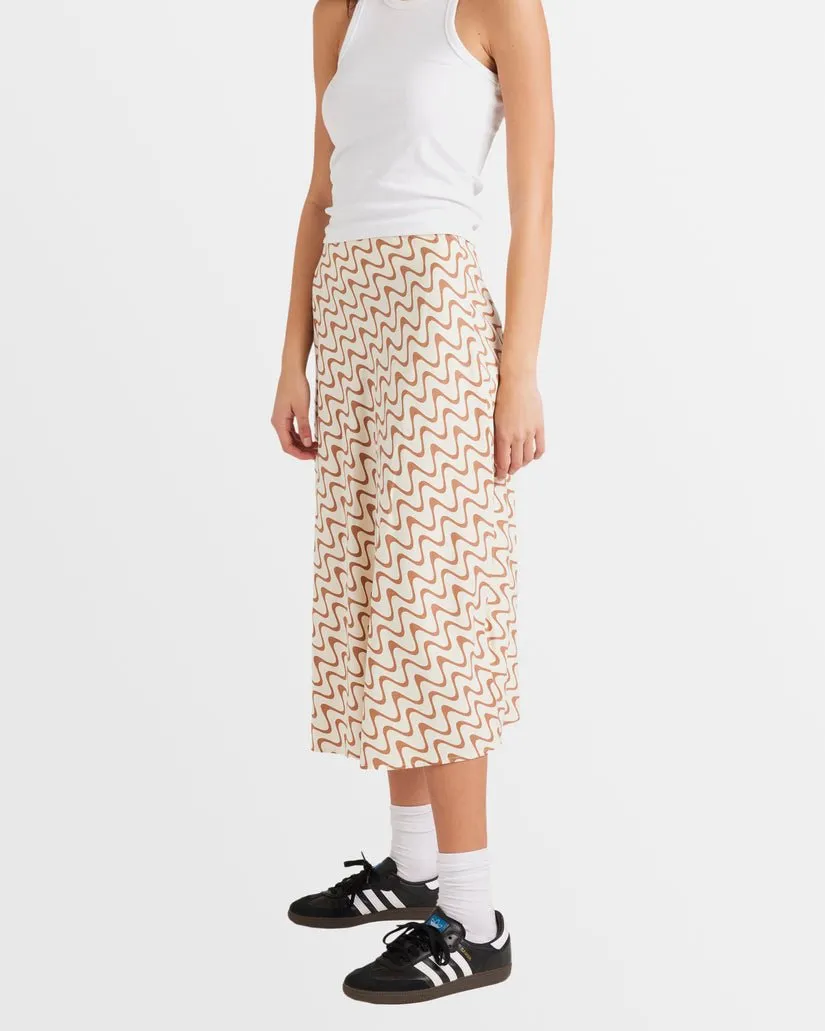 MOD WAVES ANNIKA MIDI SKIRT