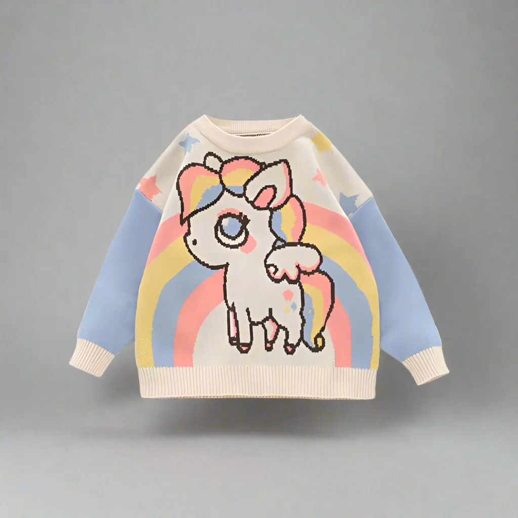 Mommy and Me Unicorn Sweater - Fall and Winter