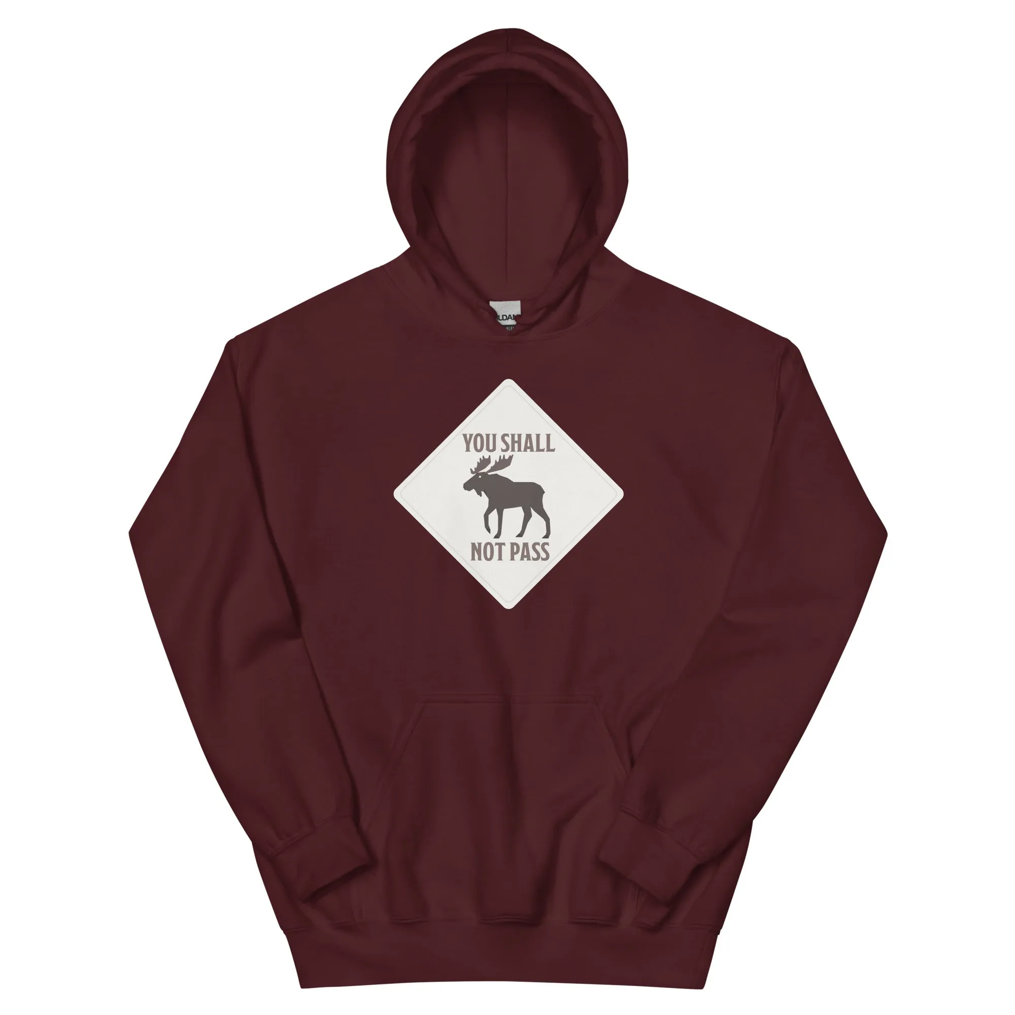 Moose Sign Hoodie