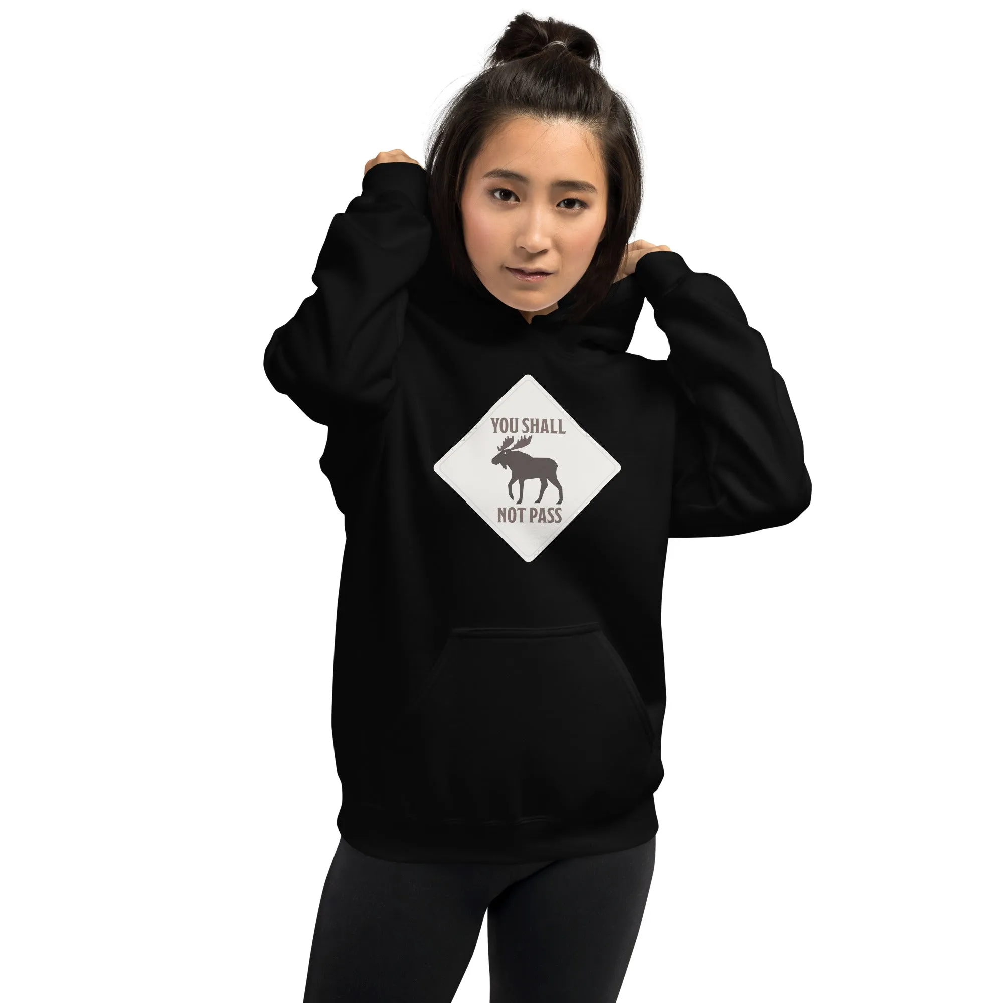 Moose Sign Hoodie