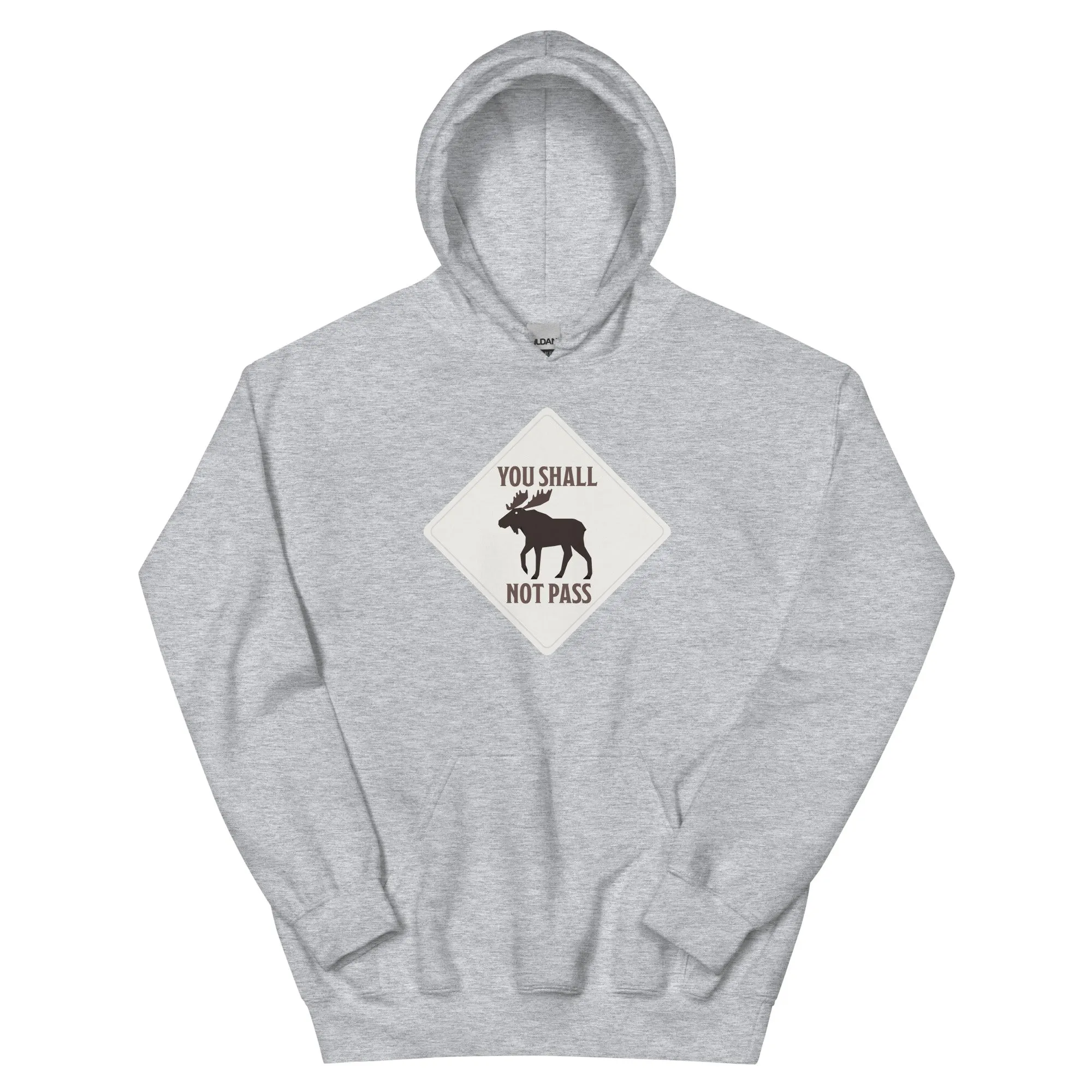Moose Sign Hoodie