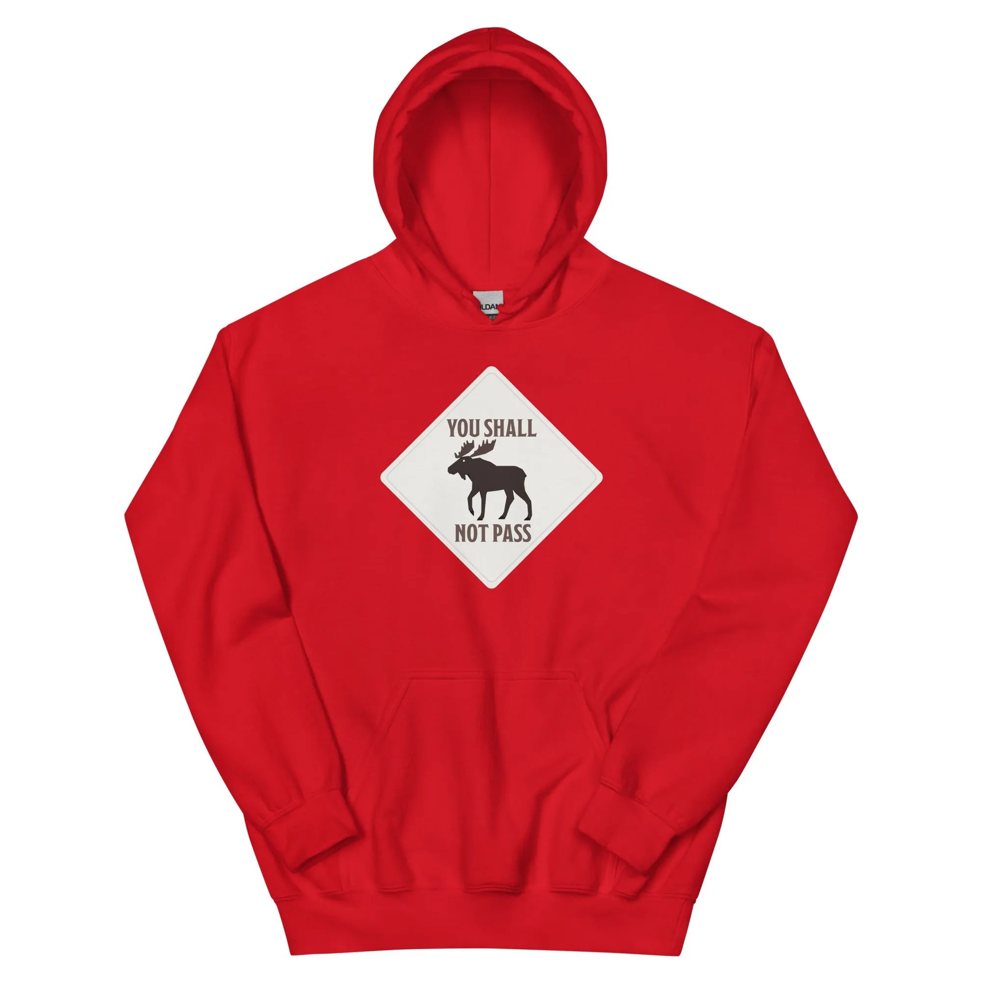 Moose Sign Hoodie