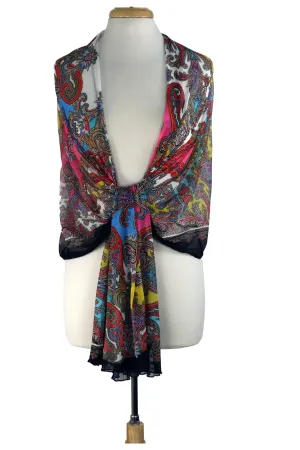 NADIA Sheer Long and Wide Shawl