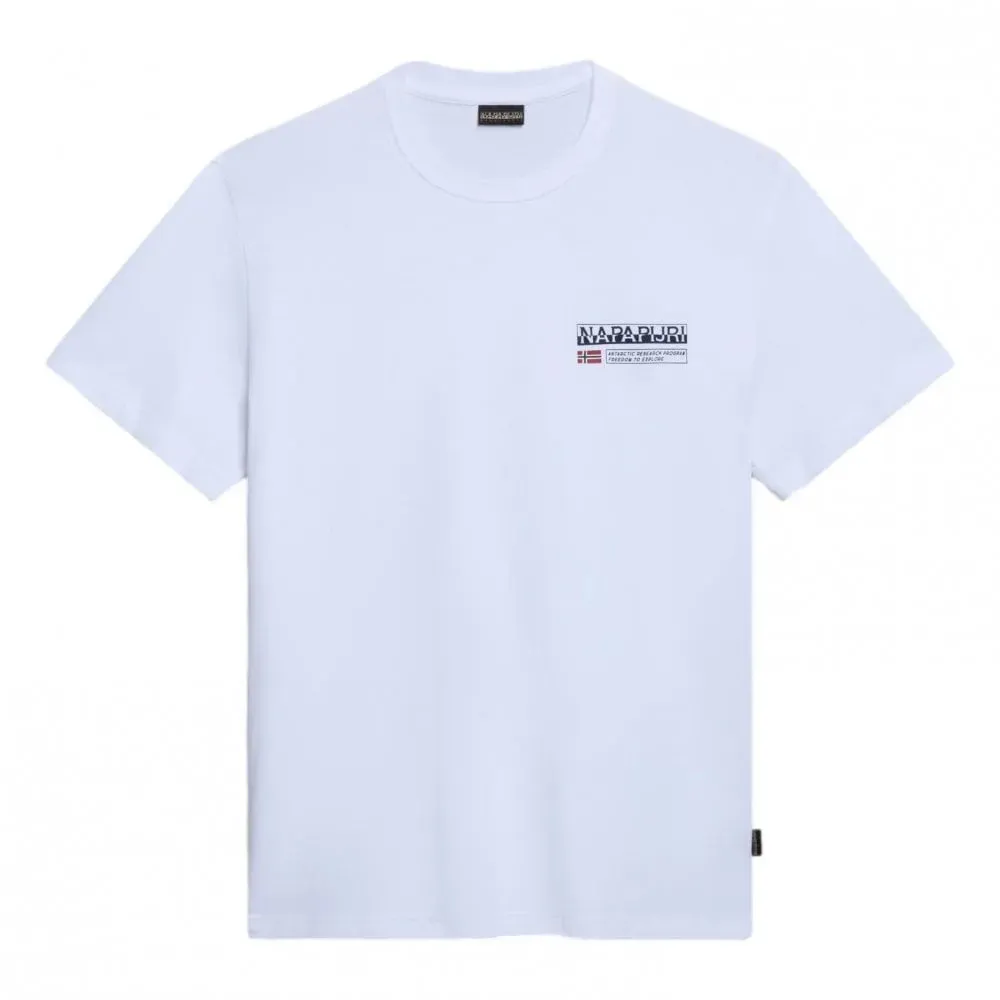 Napapijri Kasba Tee In Bright White