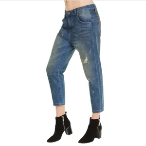 New Wildfox Cropped Baggy Boyfriend DaVinci Jeans