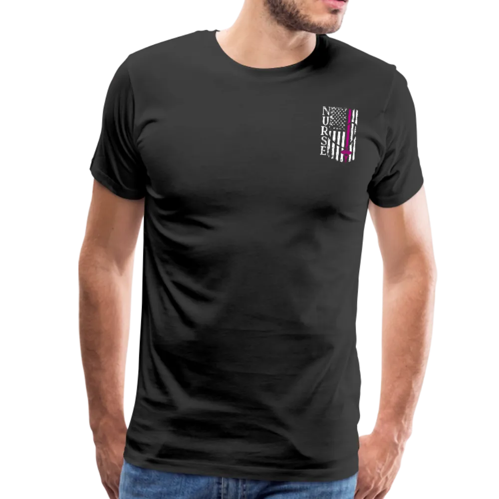 Nurse Flag Men's Premium T-Shirt (CK1392) Updated