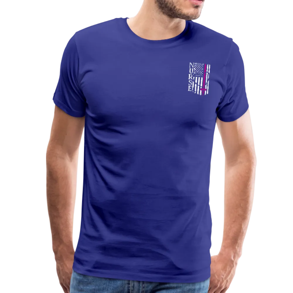 Nurse Flag Men's Premium T-Shirt (CK1392) Updated