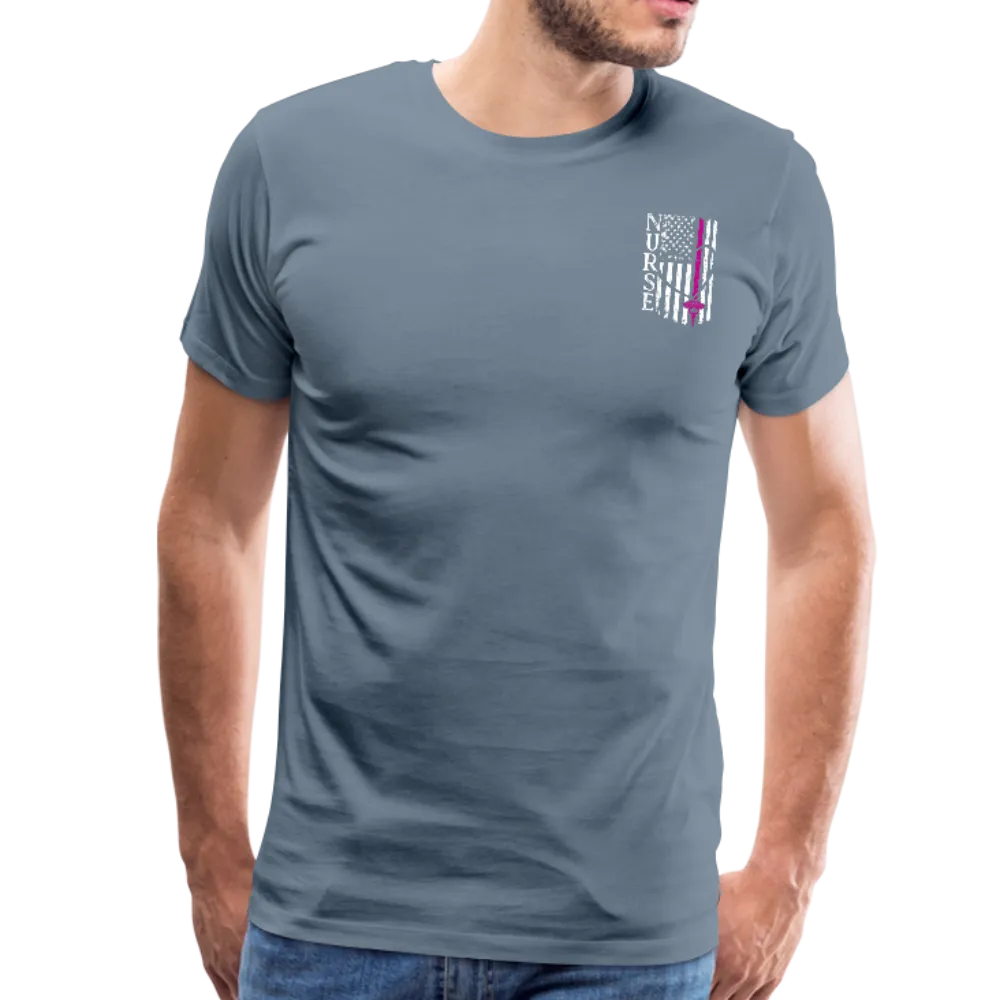 Nurse Flag Men's Premium T-Shirt (CK1392) Updated