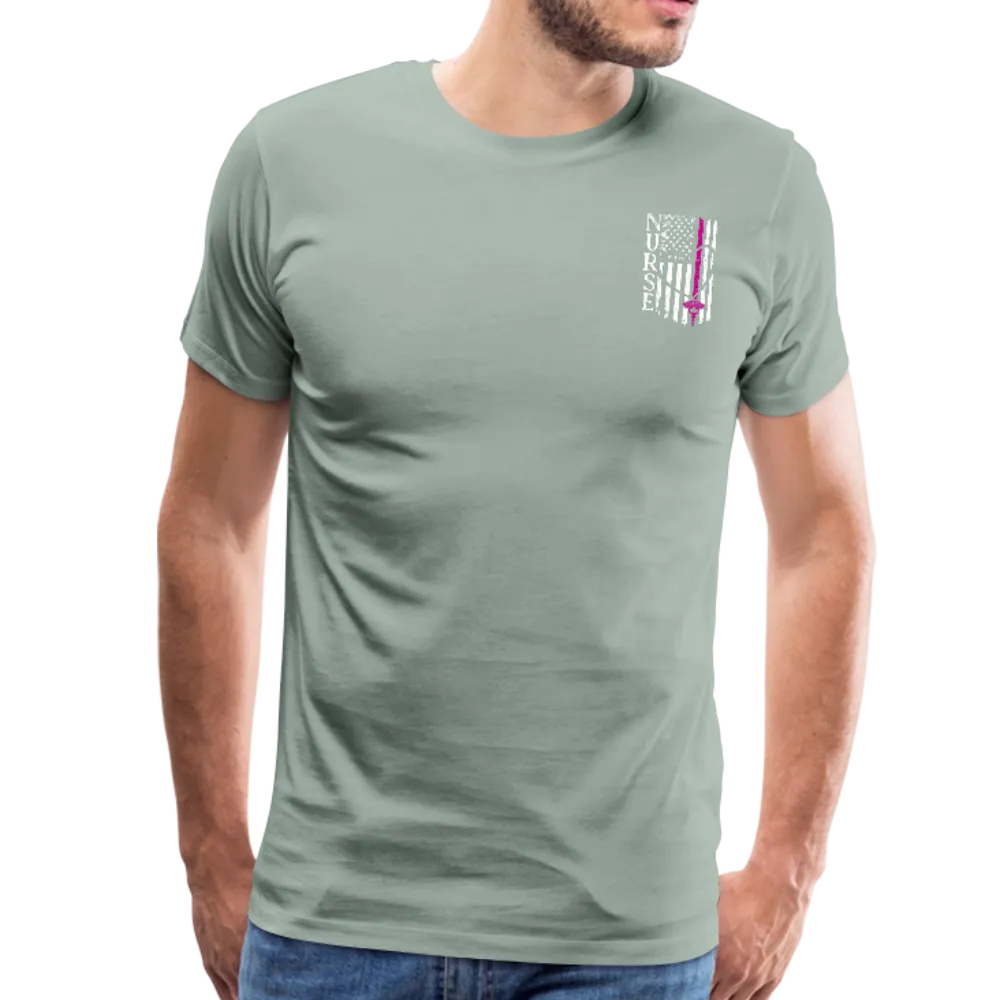 Nurse Flag Men's Premium T-Shirt (CK1392) Updated