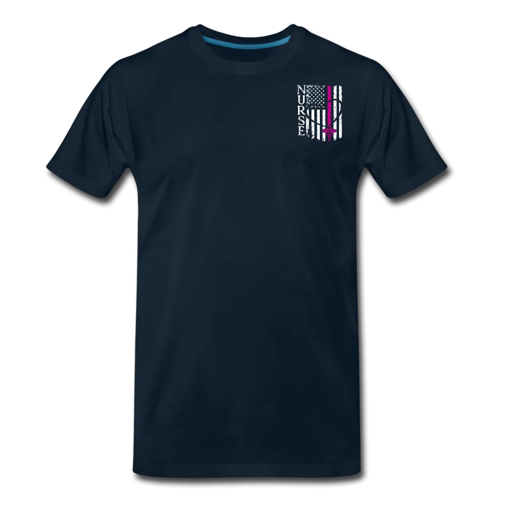 Nurse Flag Men's Premium T-Shirt (CK1392) Updated