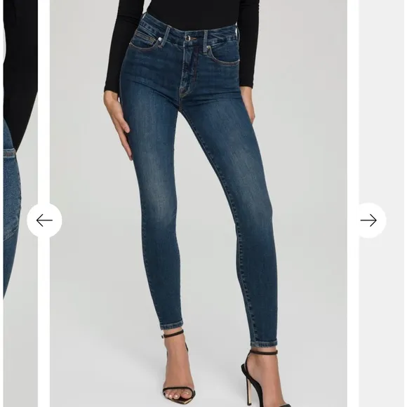 NWOT GOOD AMERICAN GOOD LEGS JEANS