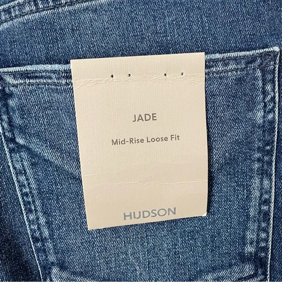 NWT Hudson Jade Loose Fit Straight Leg Jeans