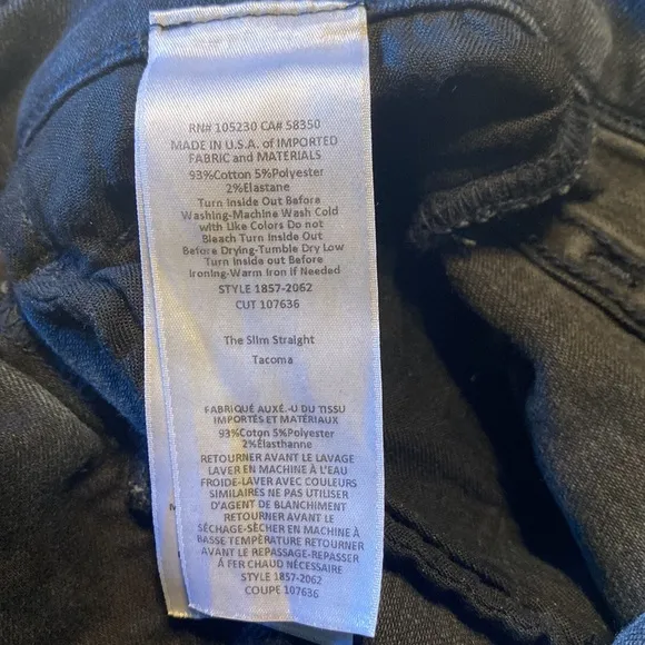 NWT:Current Elliott Jeans Size 23