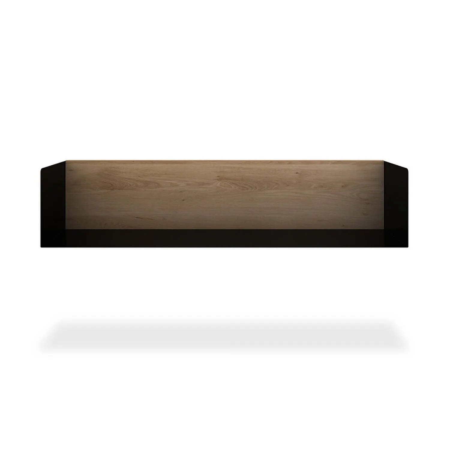 Oak U Shelf - Black - M/L