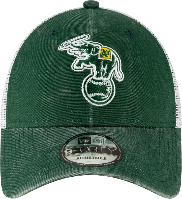Oakland Athletics New Era 9FORTY Trucker Cap