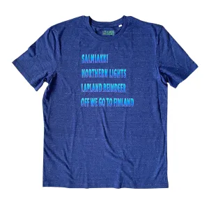 OFF WE GO TO FINLAND - Adult Short Sleeve T-shirt