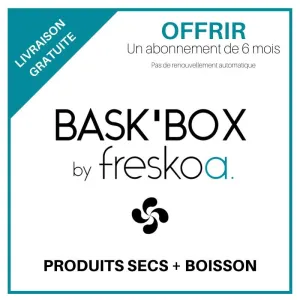 Offrir la BASK'BOX Abonnement 6 mois