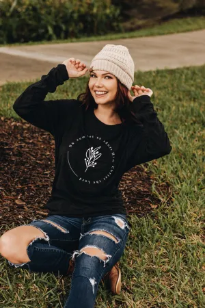 Oh Come Let Us Adore Him Long Sleeve T-Shirt