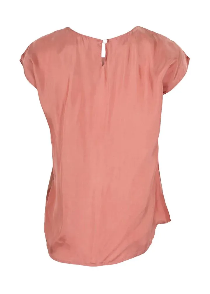 OLGA DE POLGA Bordeaux Tee - Salmon