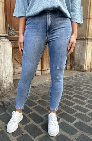 Olivia | High-Waist Skinny Jeans | Refined Fit | Stretch Denim