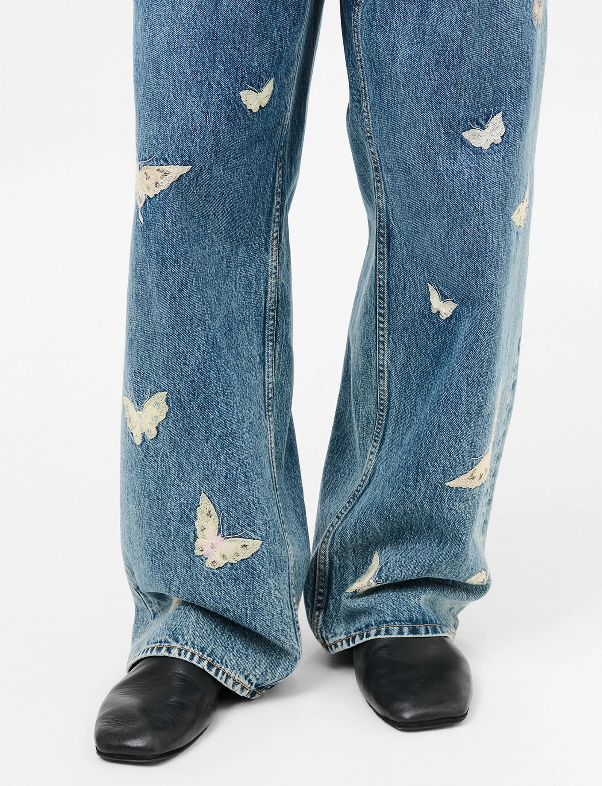OUR LEGACY VAST CUT Indigo Butterfly