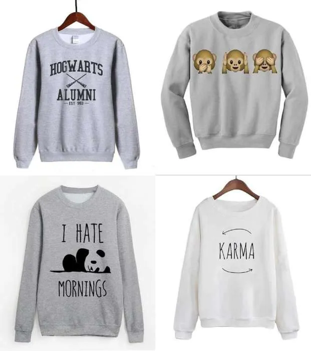 PACK OF FOUR LADIES SWEATSHIRT