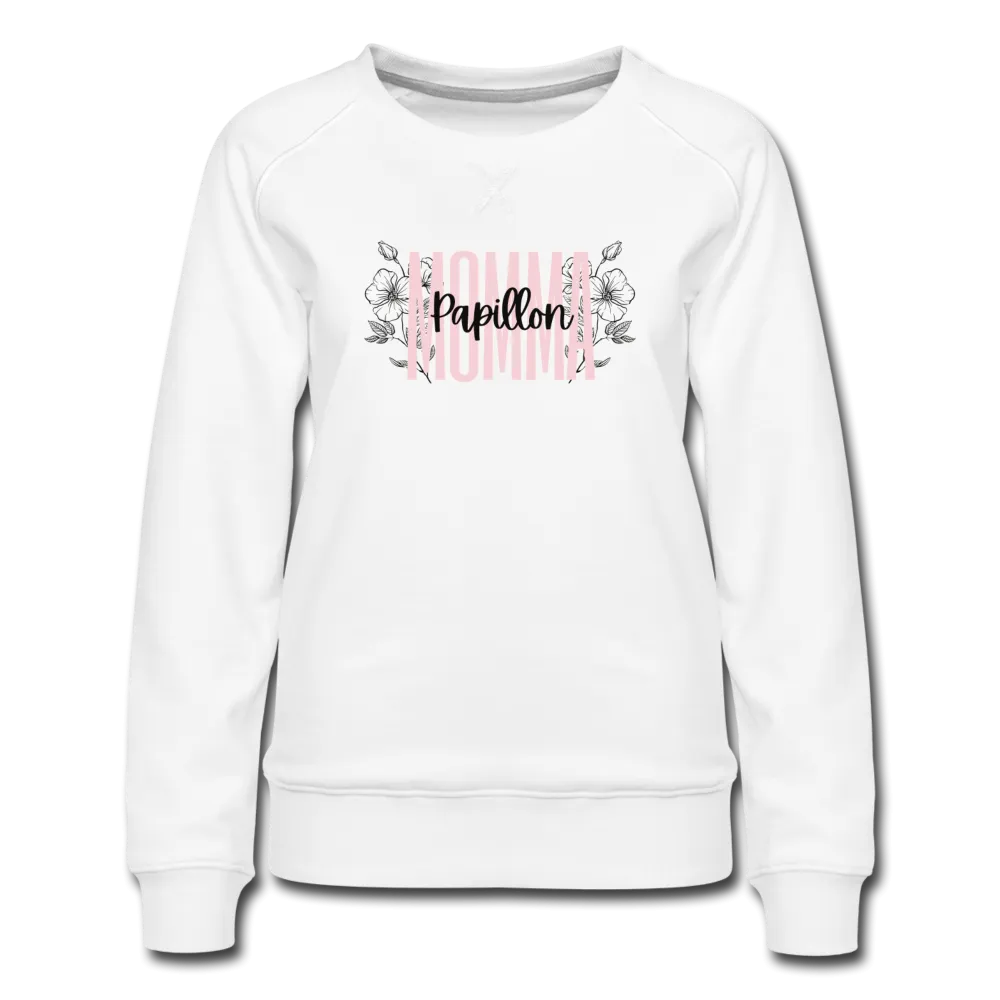 Papillon Mamma Floral Women’s Premium Sweatshirt