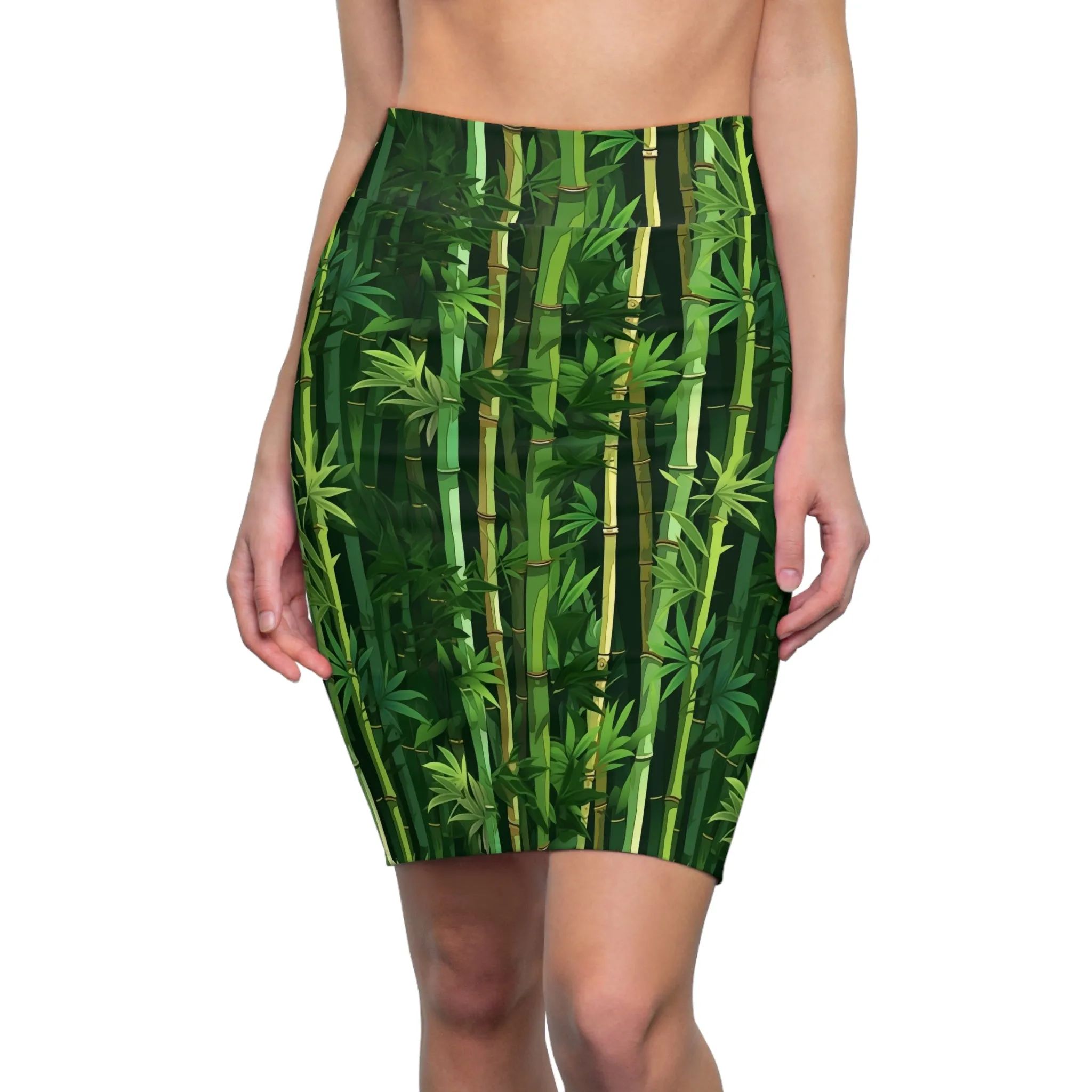 Pencil Skirt - Secret Forest