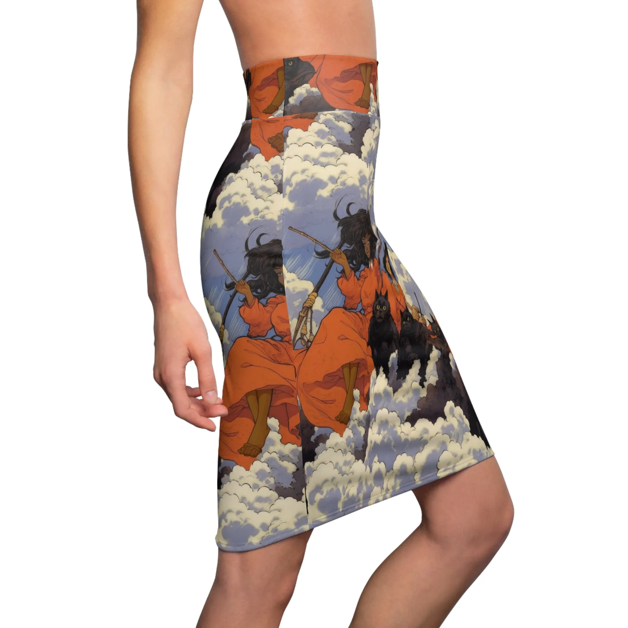Pencil Skirt - Teenage Witches Black Girl Magic