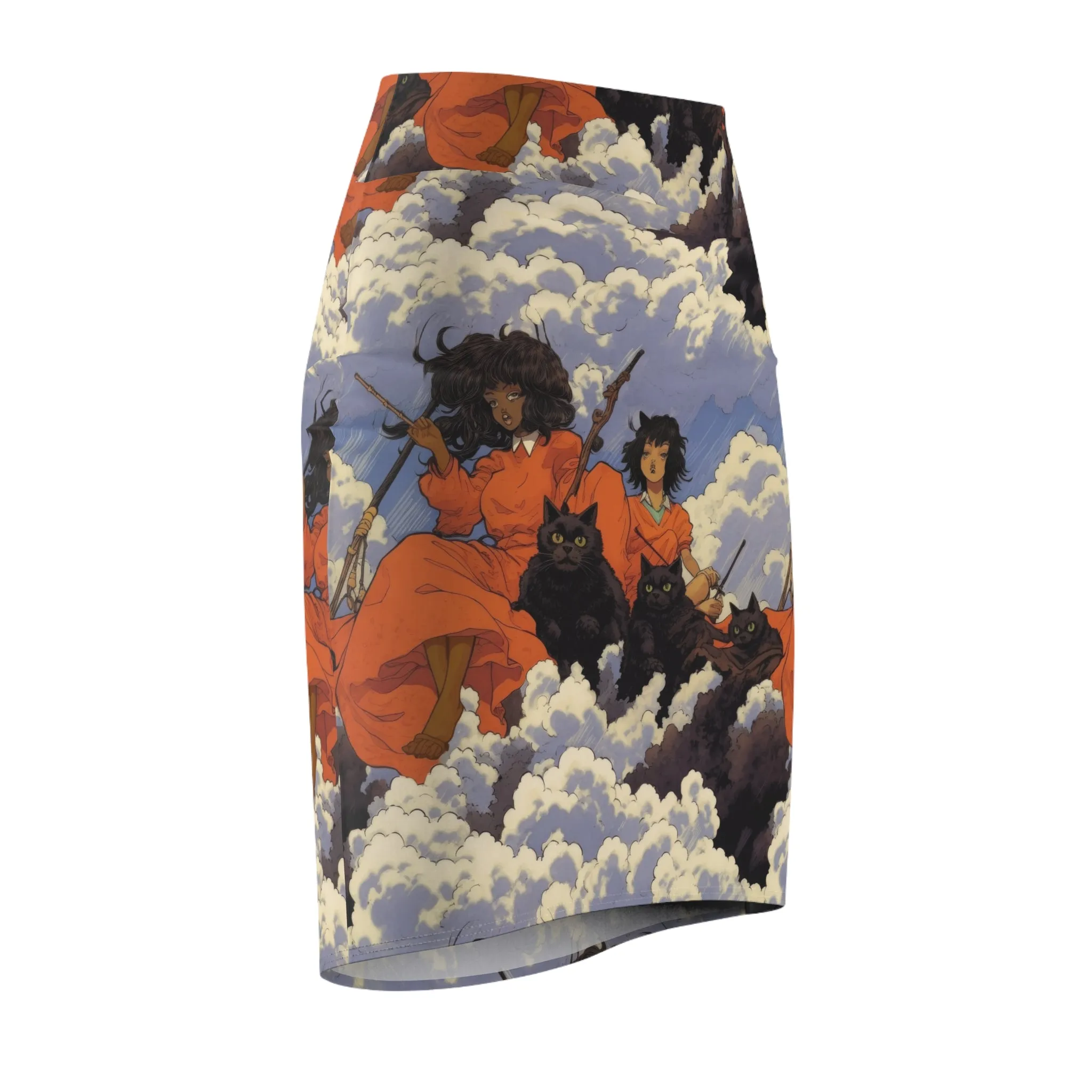 Pencil Skirt - Teenage Witches Black Girl Magic