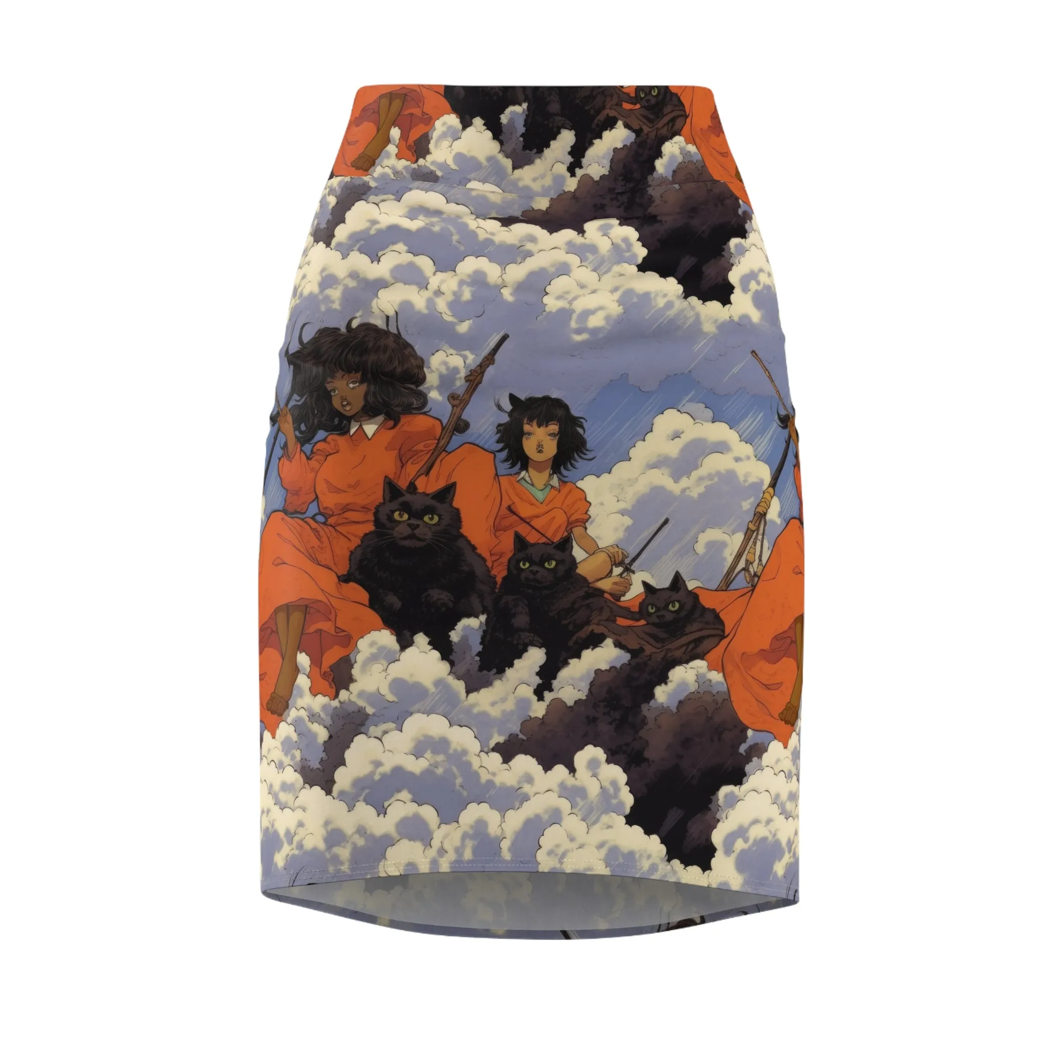 Pencil Skirt - Teenage Witches Black Girl Magic