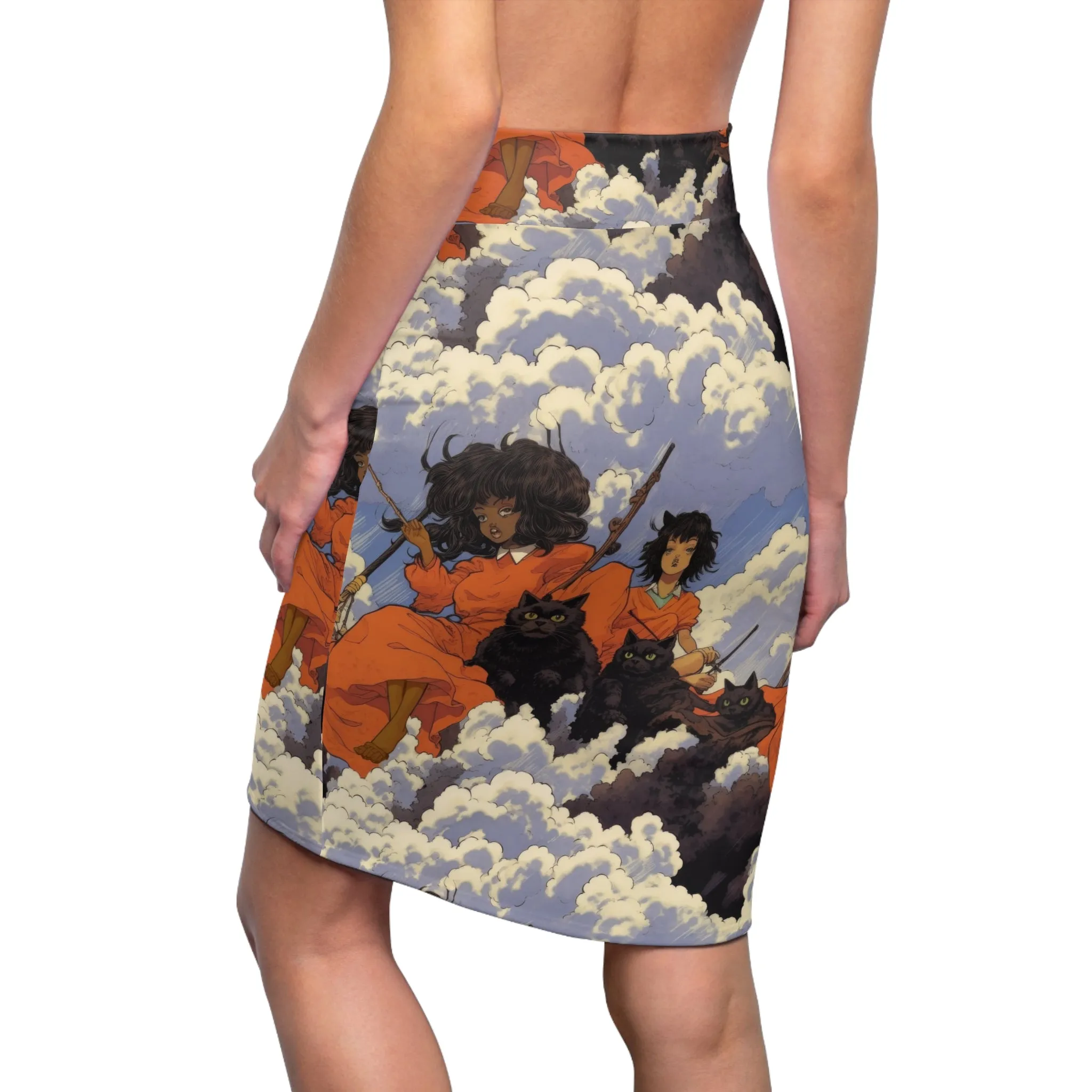 Pencil Skirt - Teenage Witches Black Girl Magic