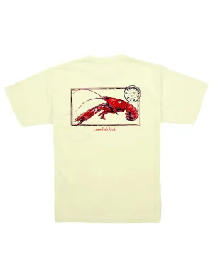 Performance Crawfish Season Tee (Light Yellow)