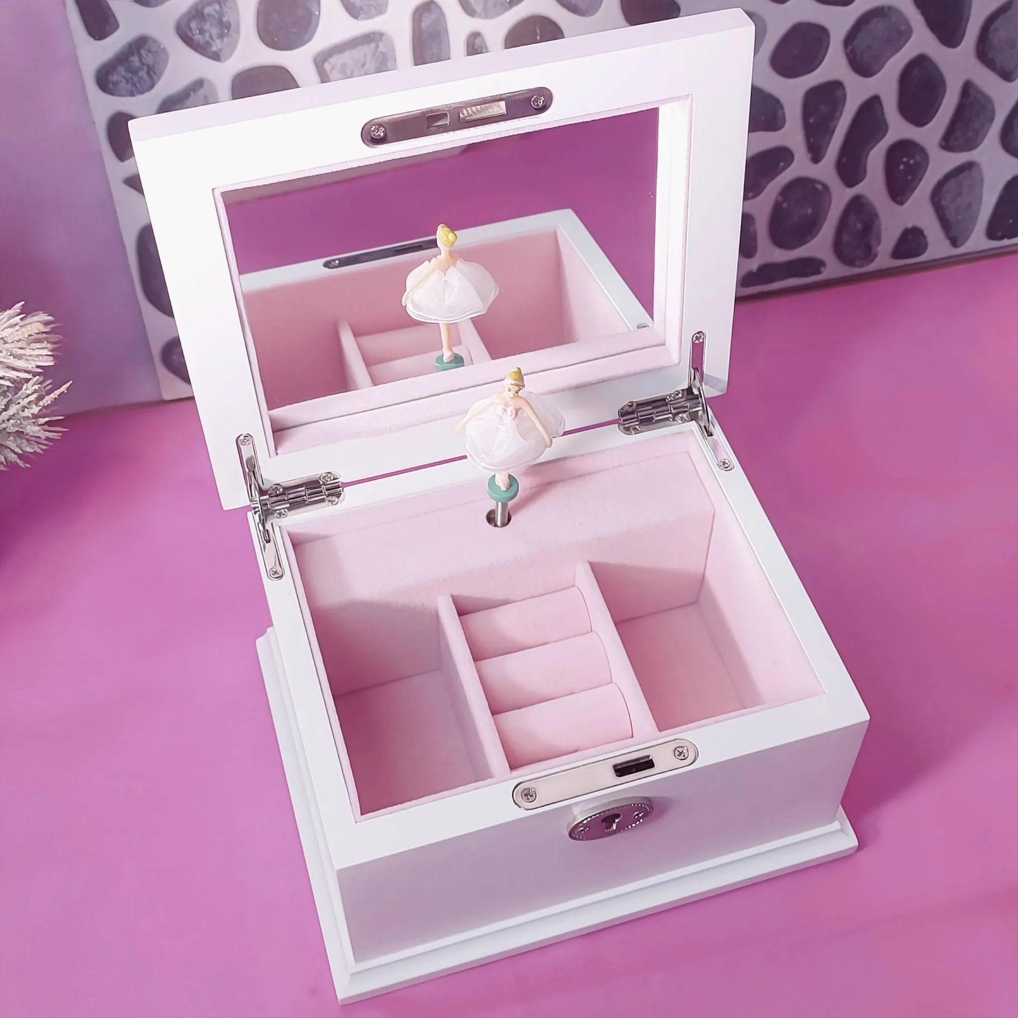 Personalised Wooden Musical Jewellery Box
