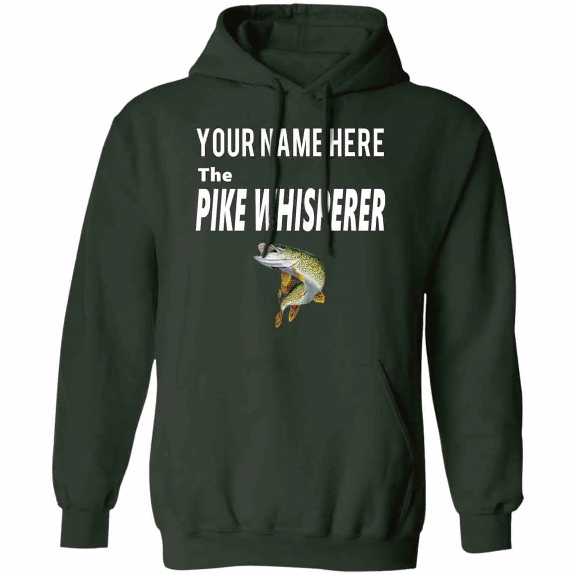 Personalized The Pike Whisperer Hoodie