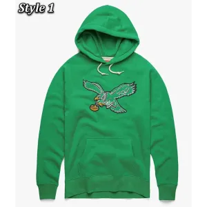 Philadelphia Eagles Retro Pullover  Hoodie