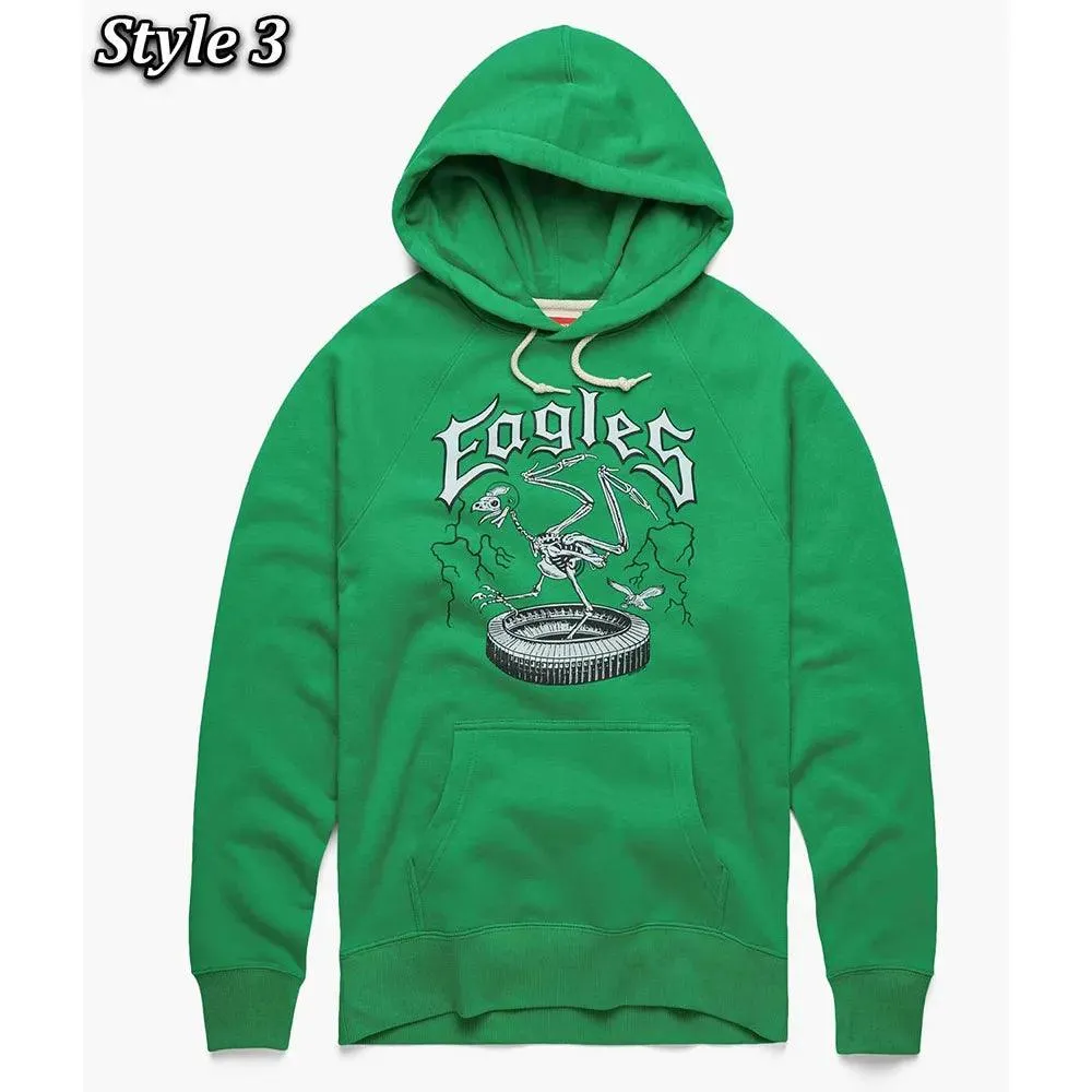 Philadelphia Eagles Retro Pullover  Hoodie