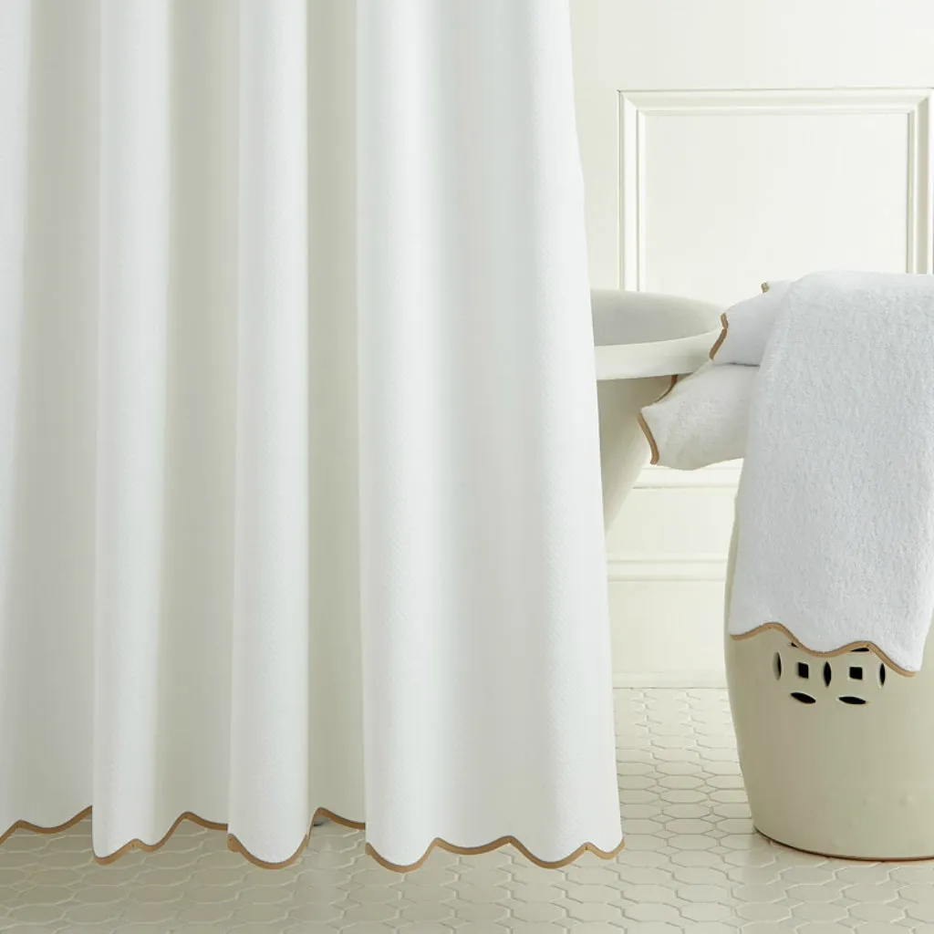 Pique Shower Curtains - Somerset, Devon I