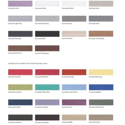 Pique Shower Curtains - Somerset, Devon I