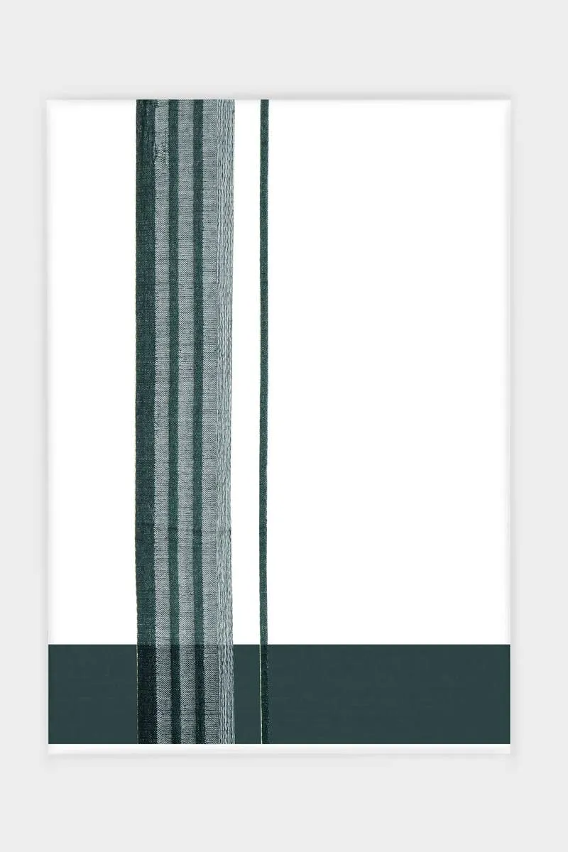 Pleasant Navya - Dark Green Smooth Cotton Double Layered Dhoti With Fancy Borders | Uathayam