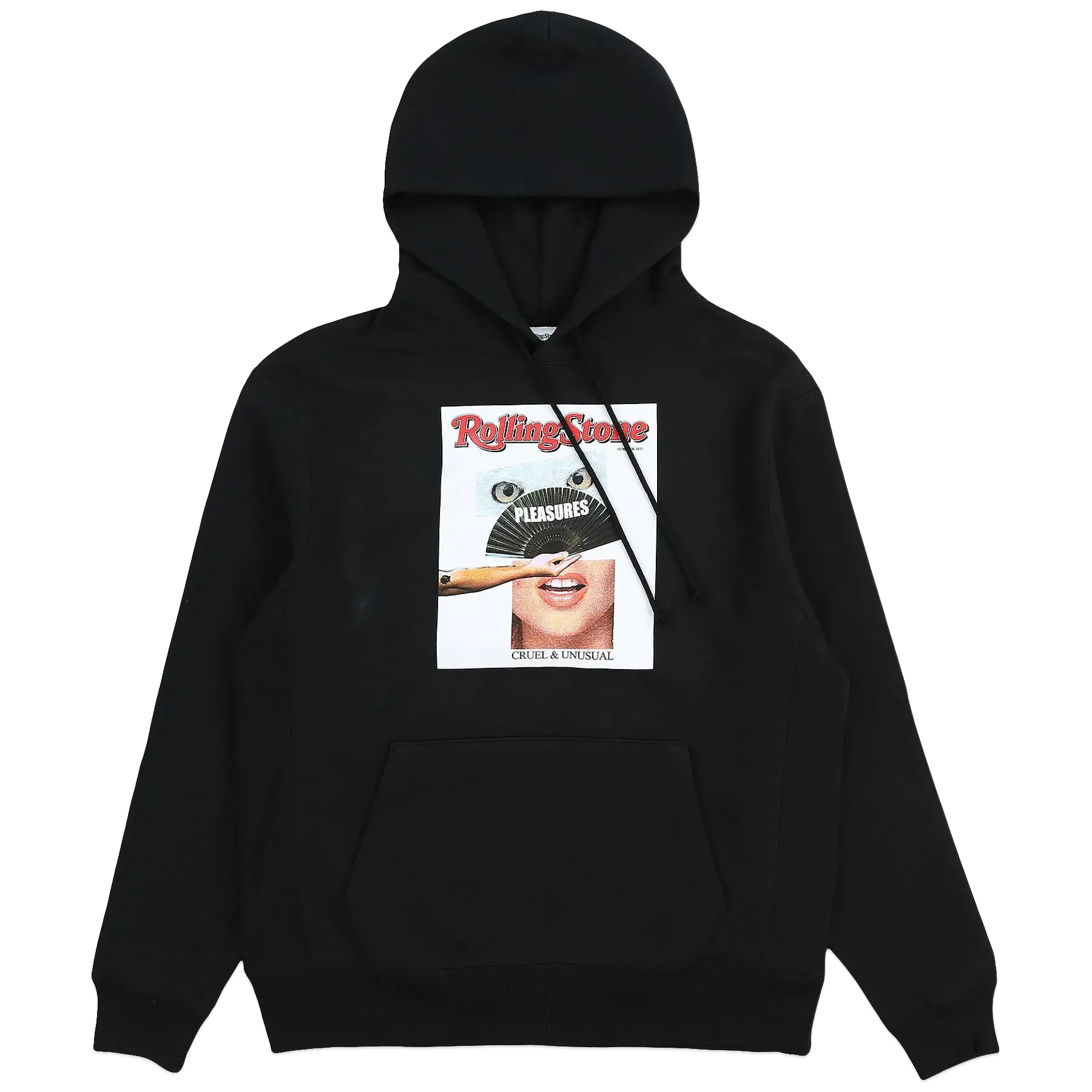 Pleasures Rolling Stone Hoodie 'Black'