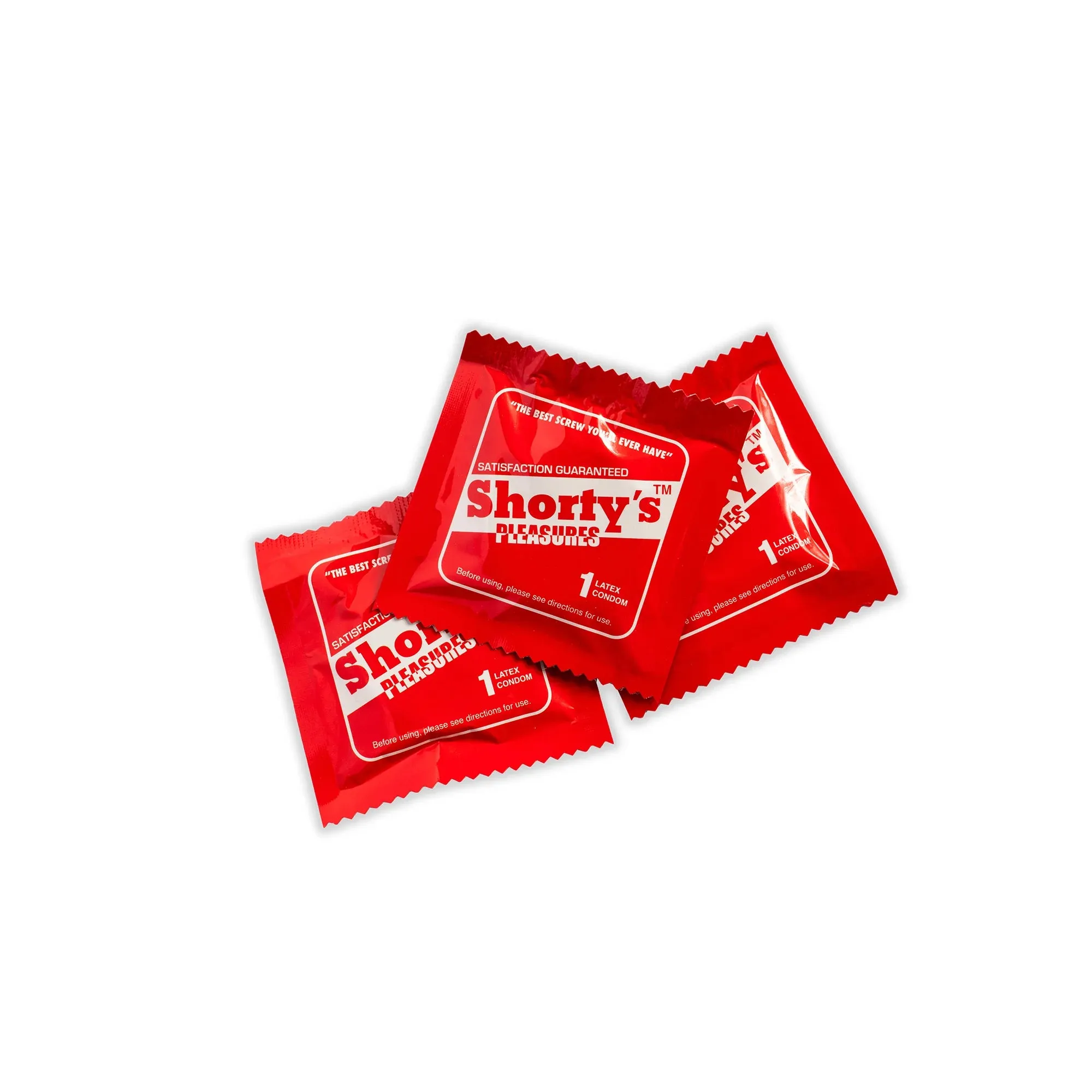 Pleasures Shorty's 3 Condom Pack (Box Set)