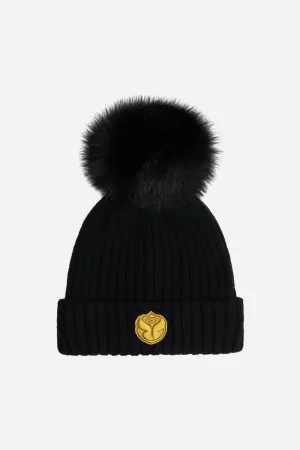 POMPOM BEANIE