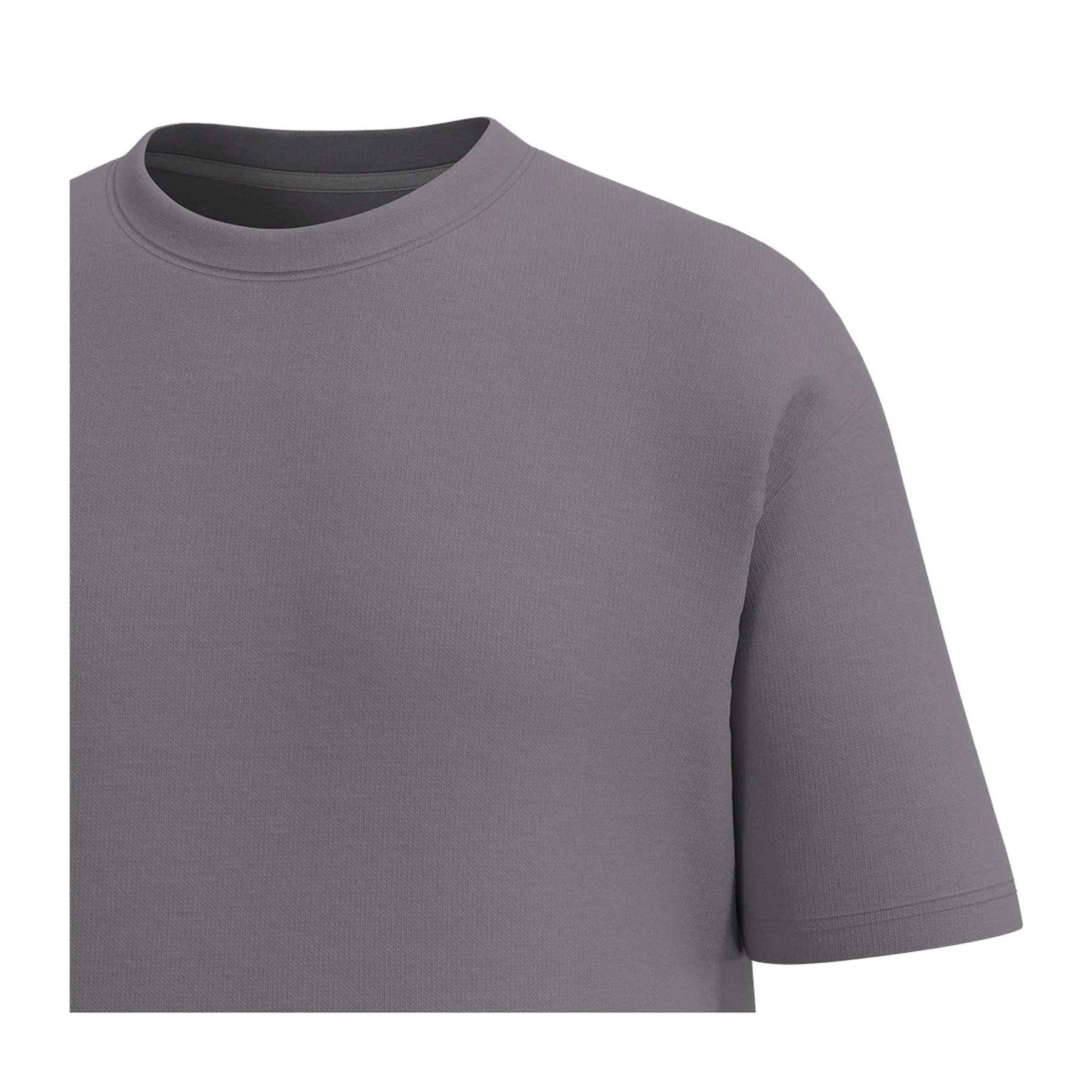 Premium Heavy Cotton Oversized T-Shirt, Grey