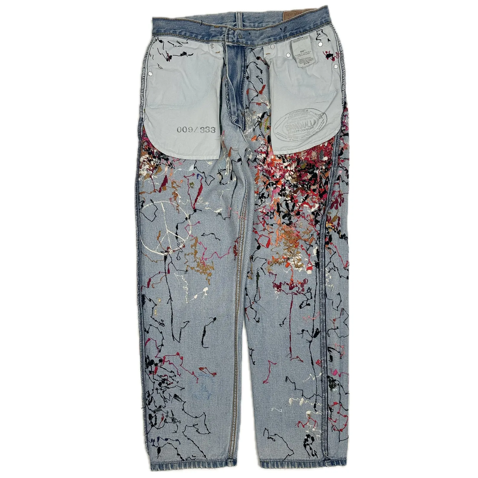 " 009 / 333 " VTG LEVI'S® 550 JEANS 32W 30L