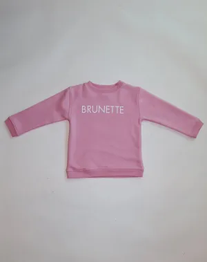 "Brunette" Kids Classic Crew