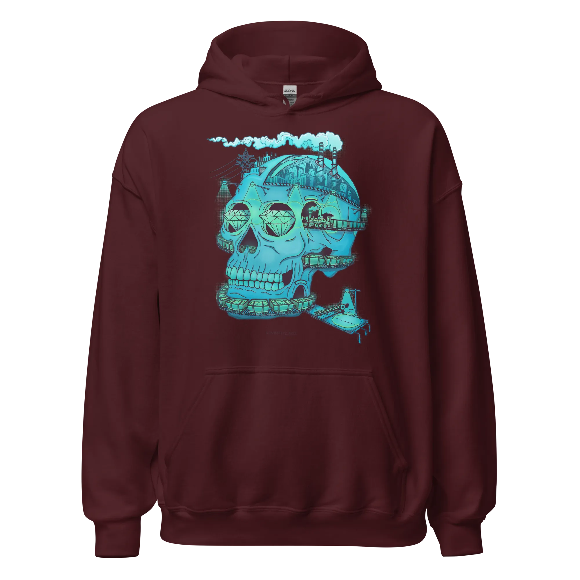 "Coal Skulled" Hoodie