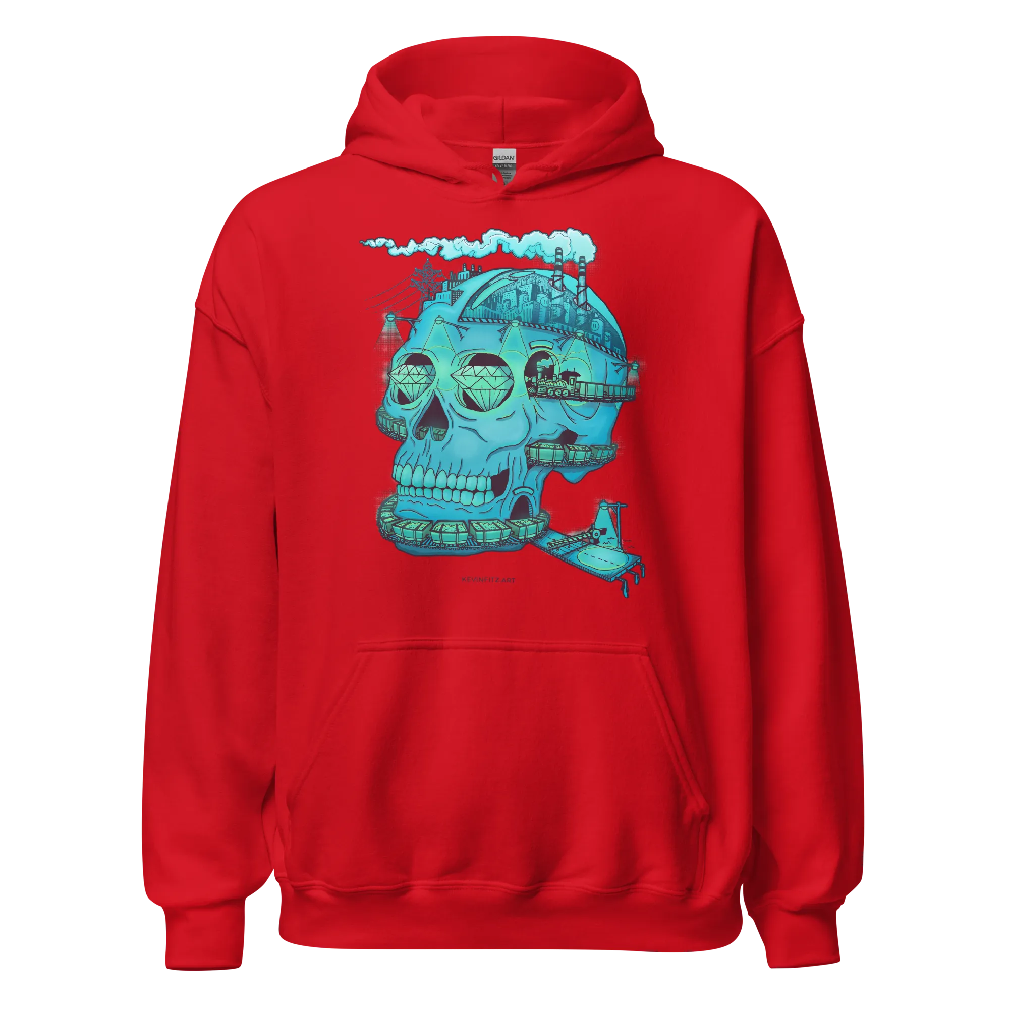 "Coal Skulled" Hoodie