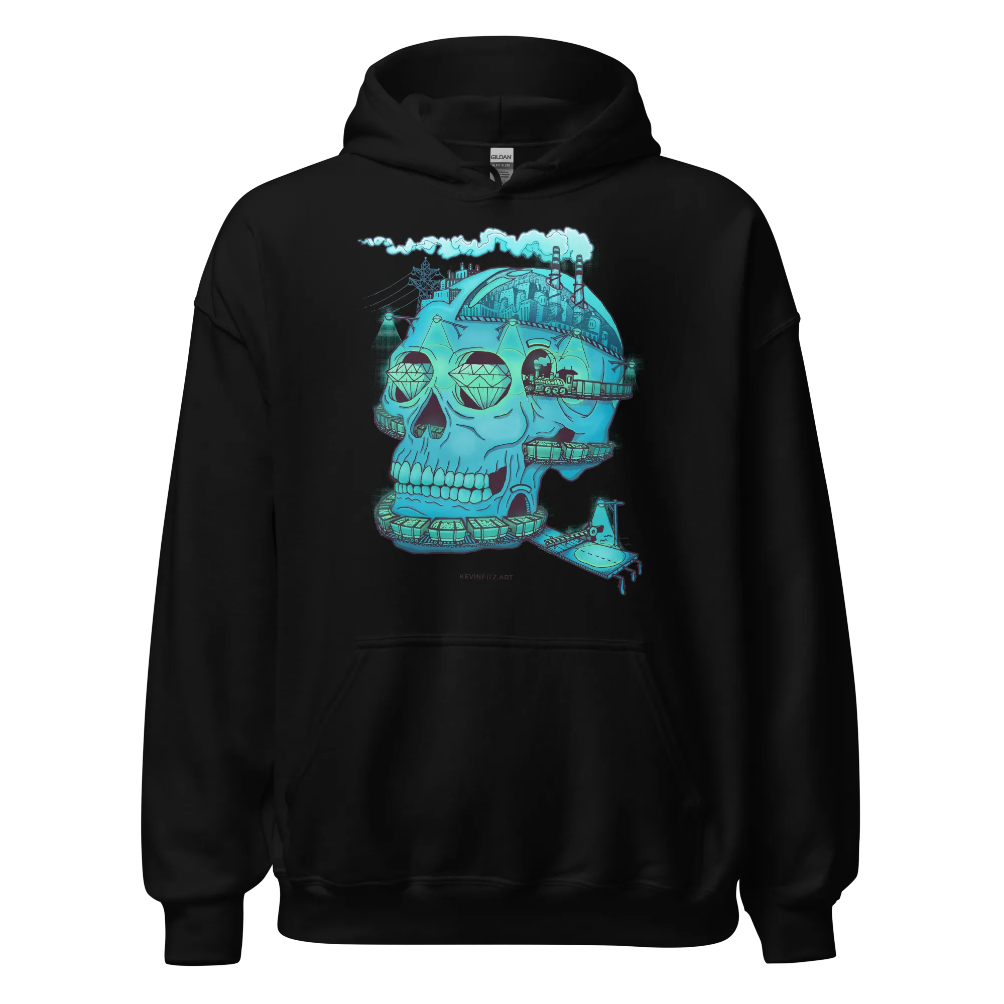 "Coal Skulled" Hoodie